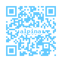 アルピナウォーターQRcode