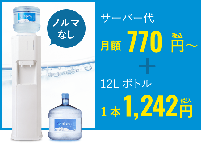 月々のノルマなし